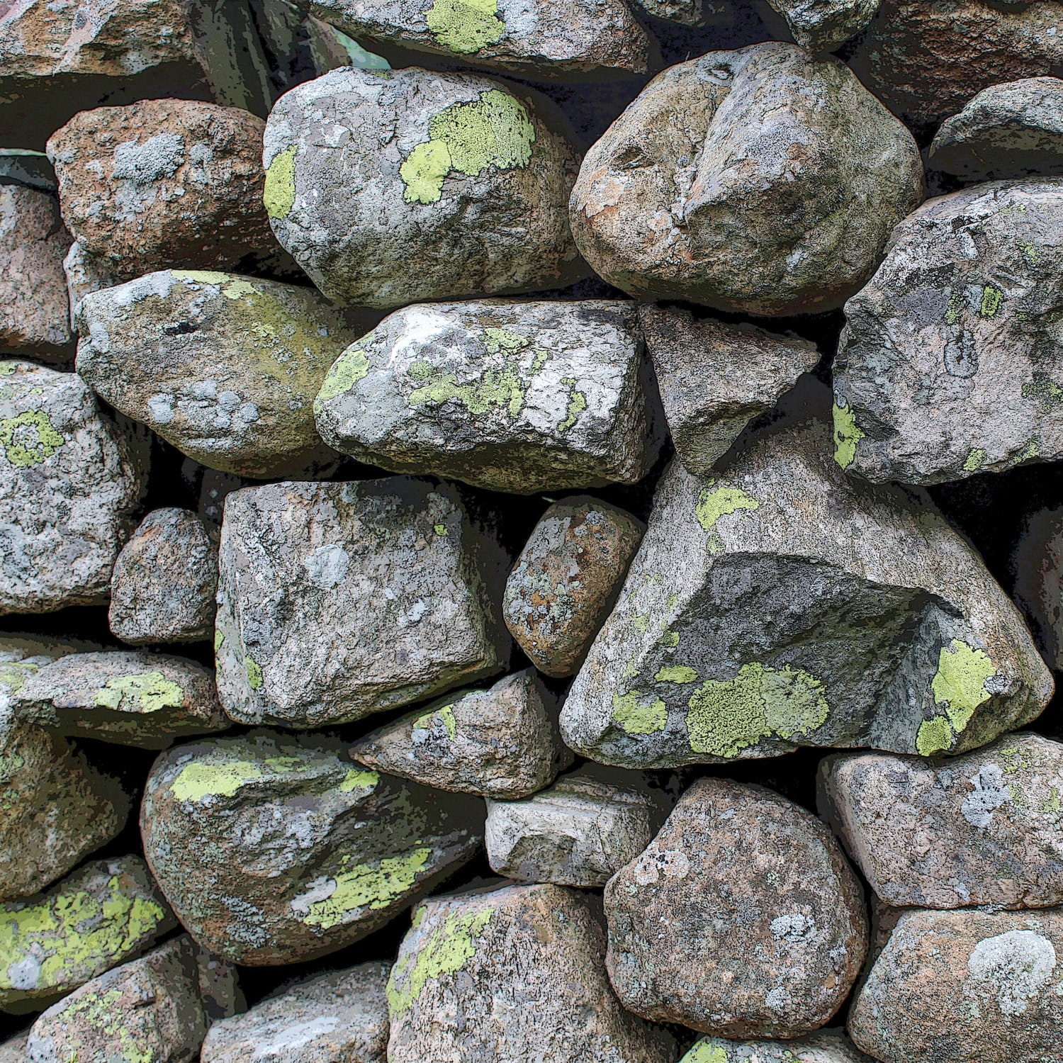 Cumbria Country Dry Stone Wall Digital Art Wall Decor