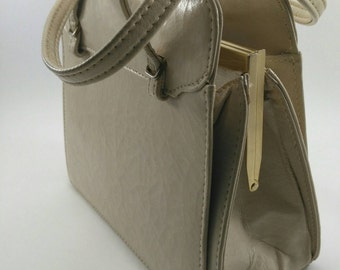 Cream vintage purse