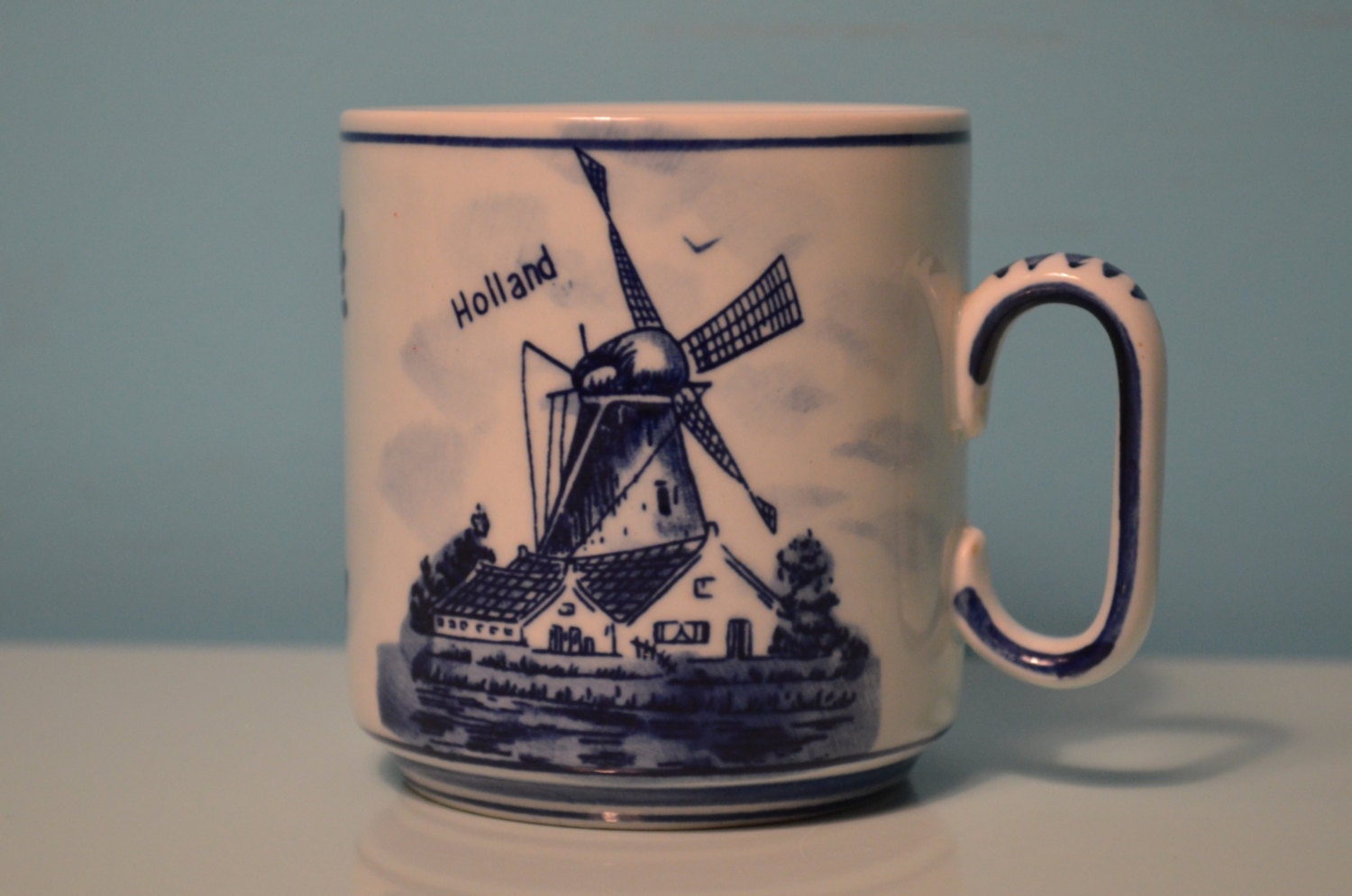 Delft Blue Holland Coffee Cup Mug Hand Painted Delftsbleauw