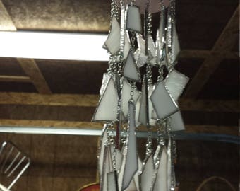 Handmade hanging votive holder