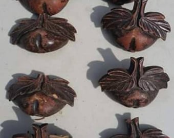 Beautiful Vintage Wooden Drawer Pulls