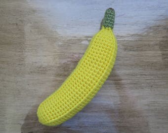 Banana Crochet Pattern Amigurumi Banana Fruit Crochet