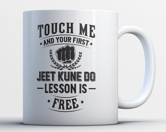 Jeet Kune Do Coffee Mug - Martial Arts Gifts - Buy Jeet Kune Do Mug - Jeet Kune Do Gifts For Him and Her - Jeet Kune Do Self Defense