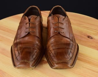 Classic Bacco Bucci Leather Oxford Dress Mens Shoes -Size 12M