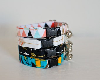 Cat Collar-Breakaway Cat Collar-Aztec Cat Collar-Tribal Cat Collar-Cat Collar With Bell-Girl Cat Collar-Arrow Cat Collar-Boy Cat Collar