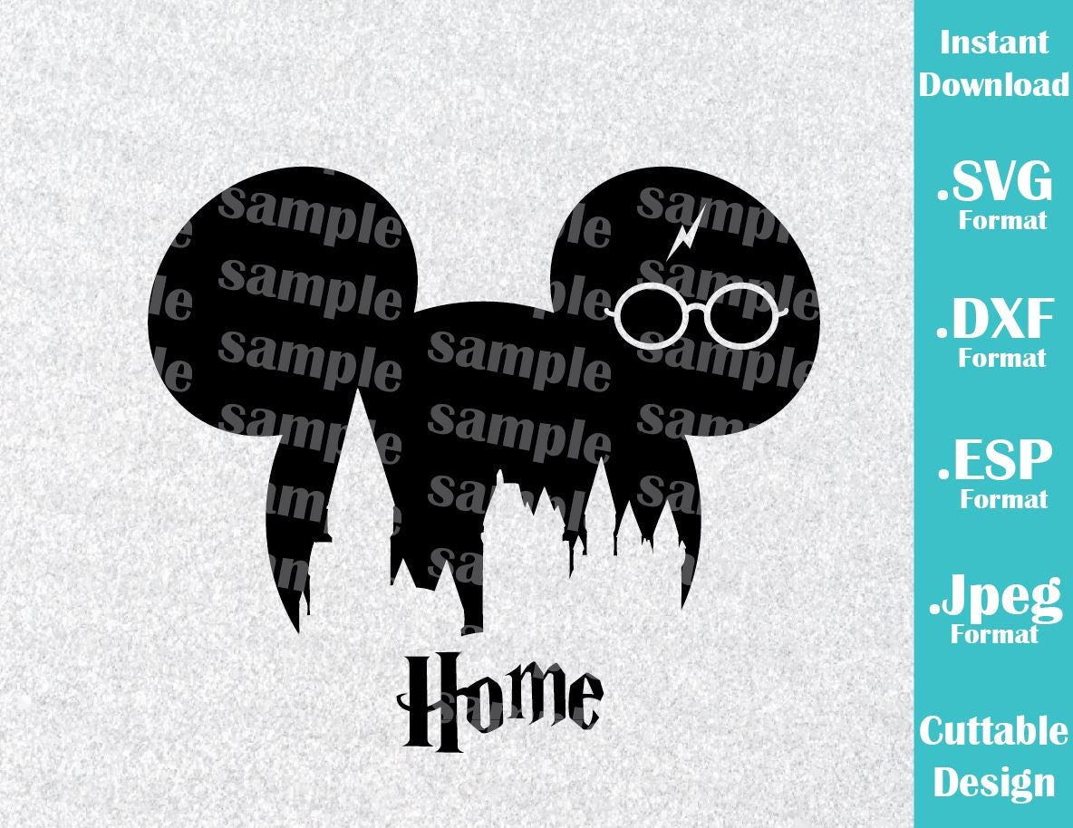 Download INSTANT DOWNLOAD SVG Disney Inspired Harry Potter Mickey ...