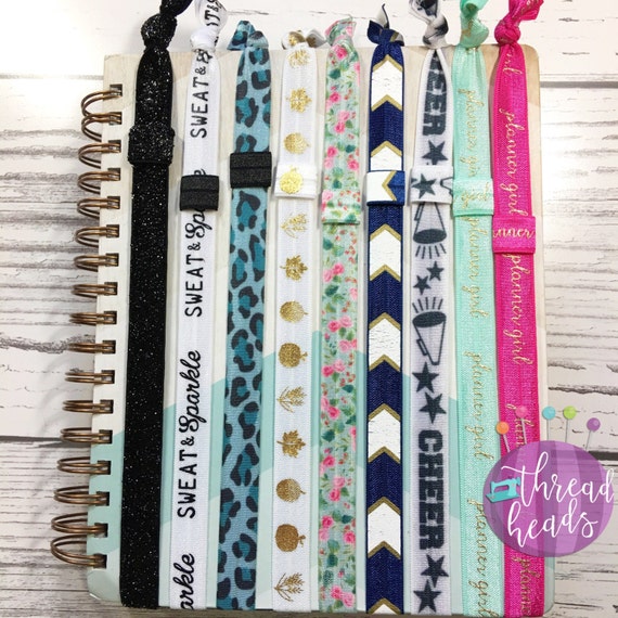 Planner Band/Book Strap with Pen Loop