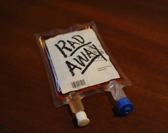 Radaway IV perfusion pouch Cosplay LARP Fallout Roleplay costume accessory