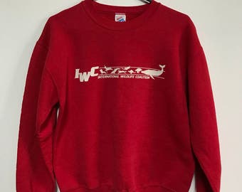 Vintage IWC International Wildlife Coalition jerzees sweatshirt
