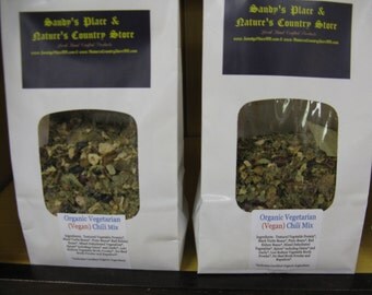 Organic Vegetarian (Vegan) Chili Mix
