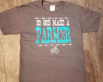 So God Made a Cowboy Tee main image 1