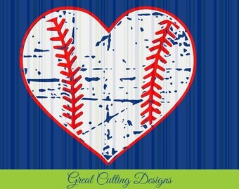 Baseball SVG Cut File distressed svg DXF cut file Cricut svg Silhouette svg Vinyl Cut File Digital cut file Cricut cut Silhouette t shirt