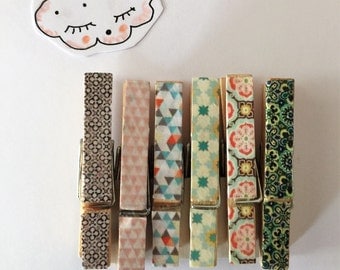 clothepins decoration for children