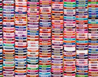 Customized Friendship Name Bracelets