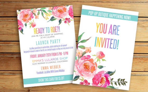 Pop Up Party Invitations 3