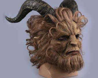 Movie Beauty and the Beast Adam Prince Mask