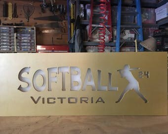 Custom Sports Cheer Gymnastics Running Medal Holder w/ LED Backlit Engraving & Trophy Shelf - Large 27" - Medal Hanger, Medals Trophies Rack