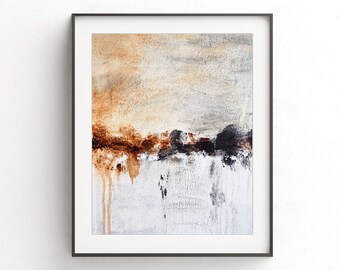 Print instant download abstract painting printable art wall decor modern design poster art contemporary artwork horizon