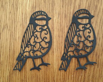 Die cut birds for scrapbook and card making projects 8 in a set