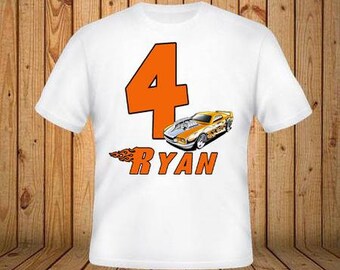 Hot Wheels Birthday Shirt