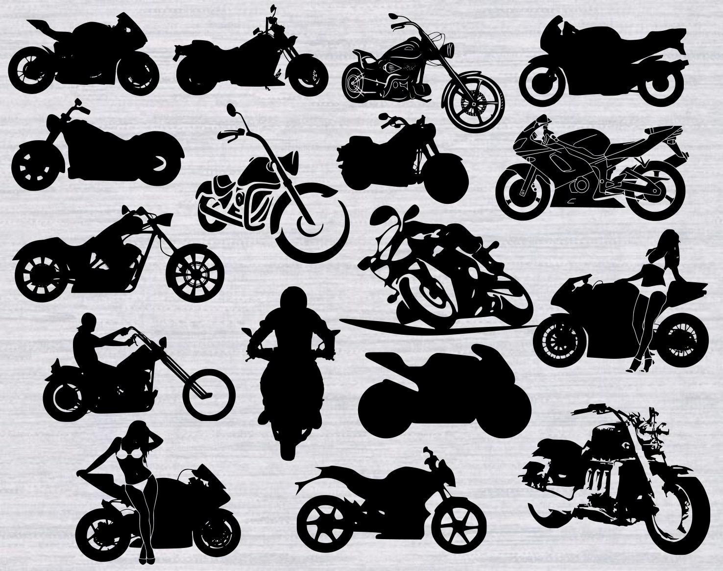 Download Motorcycle SVG Bundle, Biker svg, Motorcycle clipart, svg ...