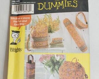 Simplicity 4936 Quilted bags pattern
