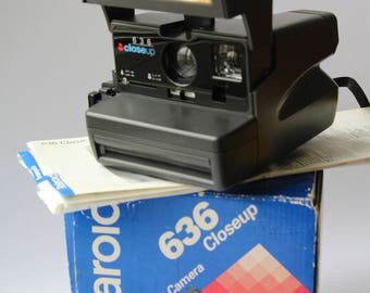 Vintage Polaroid Close Up 636, Polaroid Camera, Vintage Camera, Retro Camera, Retro photoCamera, Polaroid, Polaroid 636