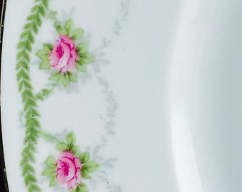 6 antique plates years ' 20 Hutschenreuter Selb Bavaria with beautiful decoration!