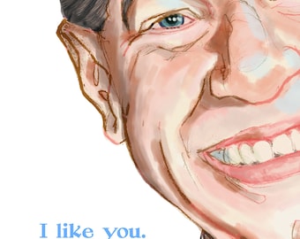 Mister Rogers' Neighborhood Valentines Card