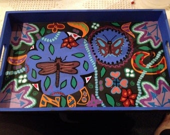 Butterfly and Dragonfly Tray