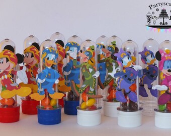 Mickey and the Roadster Racers Birthday Candy Tube Party Favors - Set of 12
