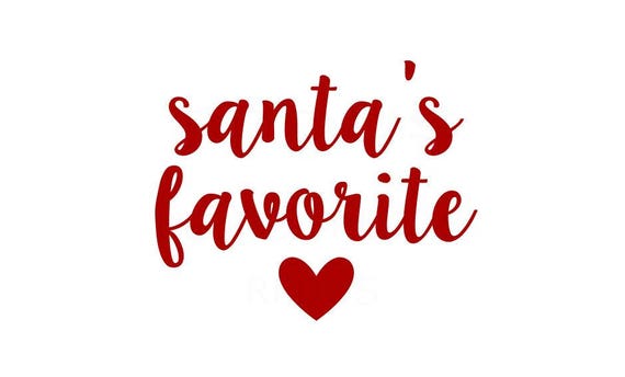 Download santa's favorite svg christmas svg cricut cameo cutting