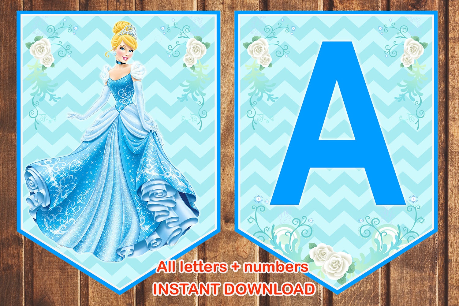 Disney Cinderella Happy Birthday Banner Disney Princess - Bank2home.com
