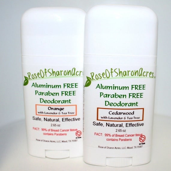 Deodorant Stick Aluminum Paraben and Triclosan Free