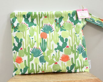 Wet Bag wetbag Diaper Bag ICKY Bag wet proof cactus green gym bag swim cloth diaper accessories zipper gift newborn baby child kids summer