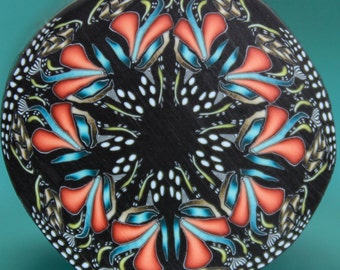 Polymer Clay Kaleidoscope Cane- 'Wishful Thinking' series (33A)