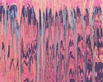 Printed Vinyl Sheet, Craft Vinyl, Pink Heat Transfer Vinyl, Patterned HTV, Vinyl Sheets, Background Wet Paint, ABSTRACT75