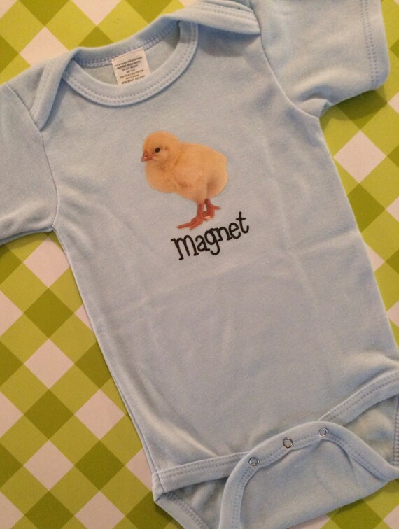 Items similar to Baby Boy CHICK Baby Onesie size Small 36