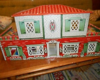 metal vintage doll house