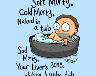 T Shirt of Soft Morty Rick and Morty Men's Women's by Matt Sinor
