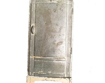 Antique Cast Iron Advertising Salesman Sample Fridgedaire Metal Toy Bank