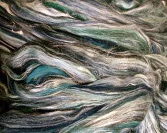 Bay Breeze Merino Tussah Silk Blend Ashland Bay Lux Roving