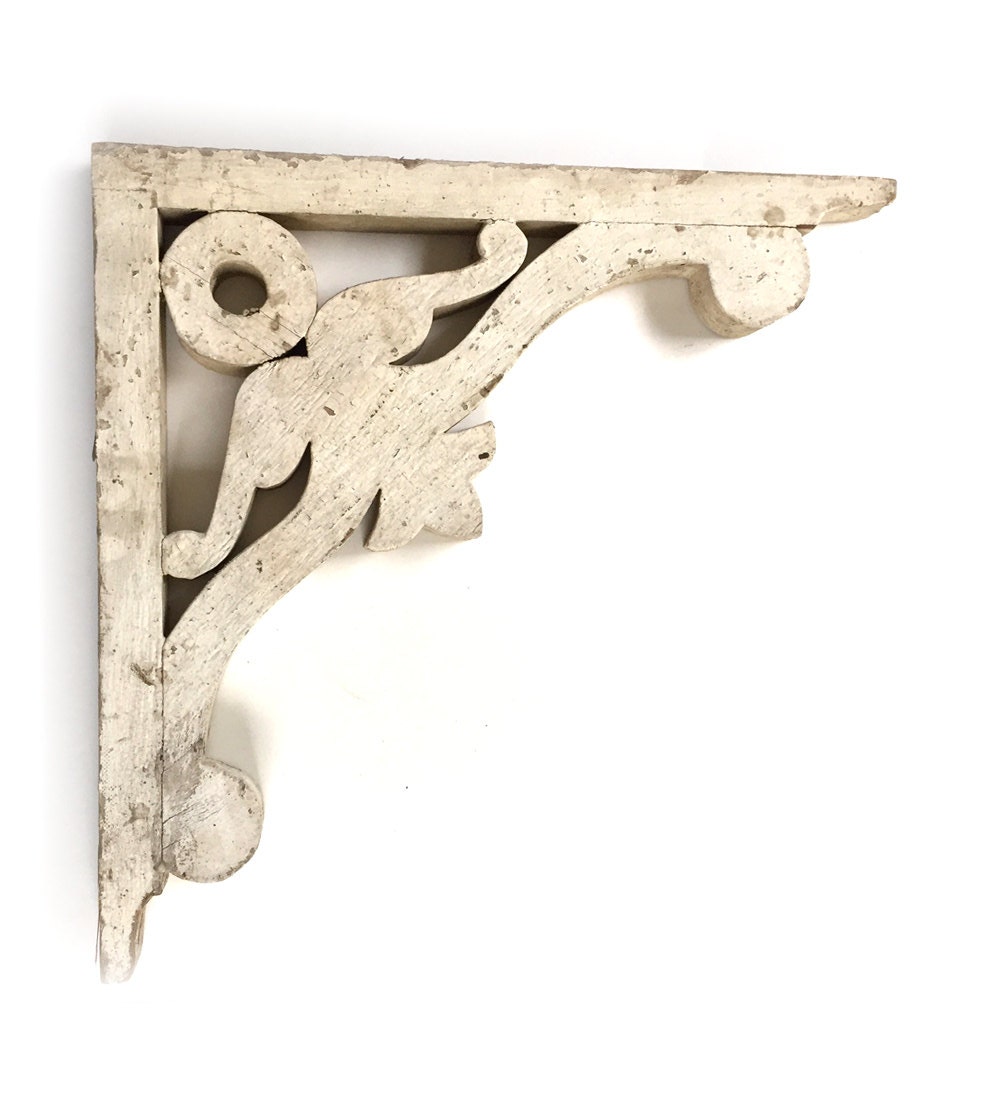Antique 18 x 18 Victorian Corbels Brackets Architectural