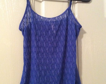 Lace Camisole/sheer/Victoria's Secret NWOT small tank top blouse