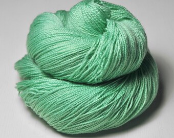 Green sea - Merino/BabyCamel Lace Yarn - LIMITED EDITION