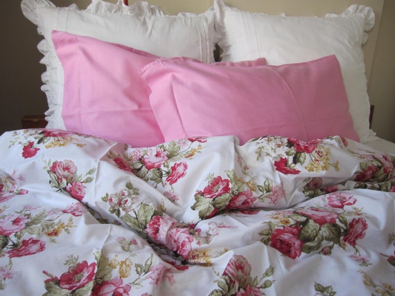 shabby chic bedding red green pink roses floral by nurdanceyiz shabby chic bedding red green pink roses floral by nurdanceyiz