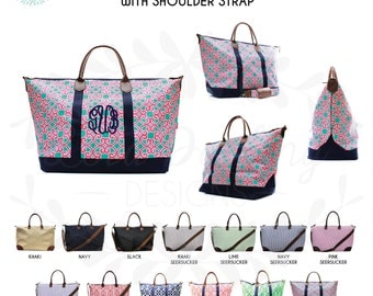 Monogram Weekend Tote / overnight bag / travel bag