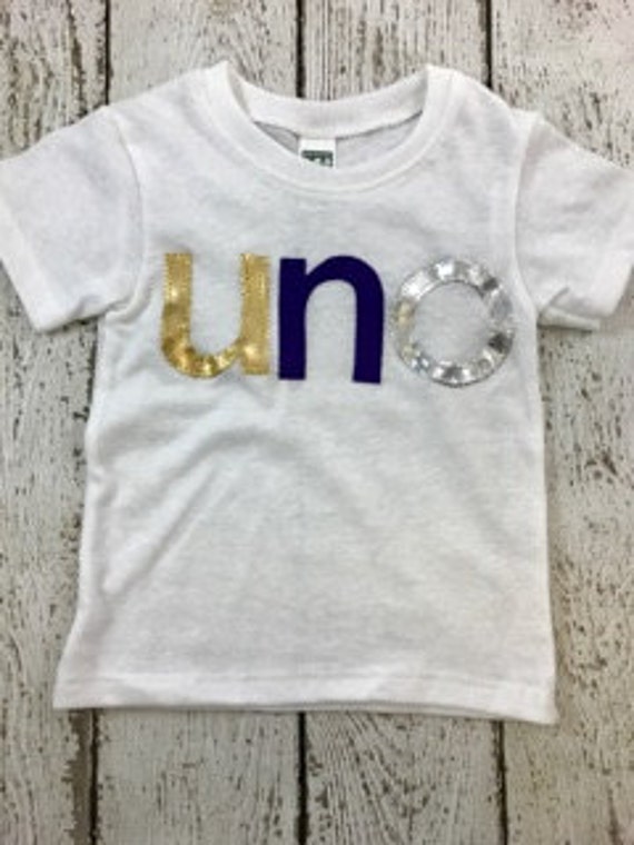 uno first birthday shirt