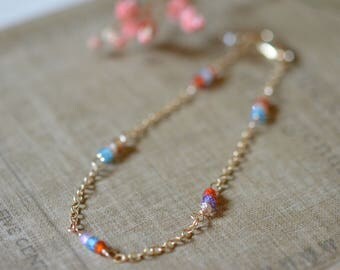Tiny Cubic Zirconia Bracelet