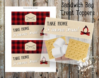 Bag topper template | Etsy